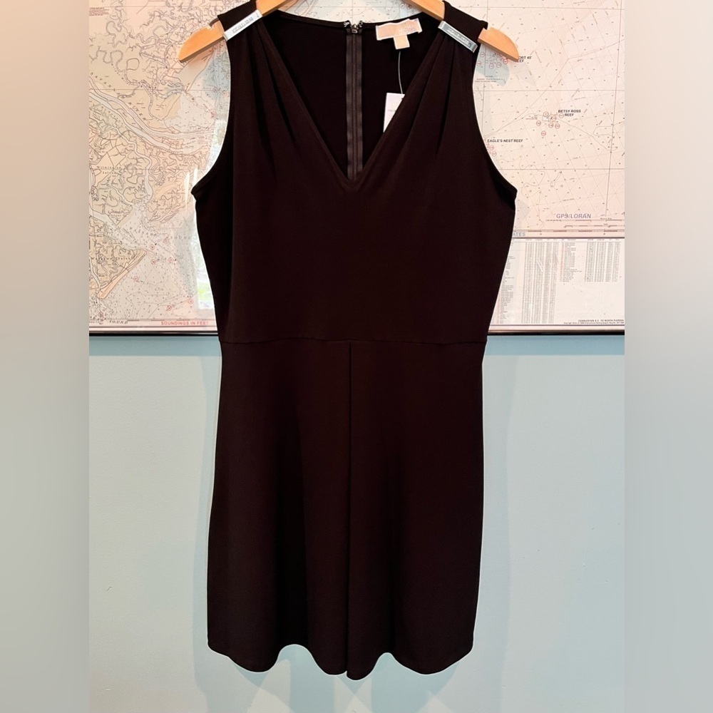 Michael Kors New WT Super Cute  black dress ladies size 8 perfect summer wedding
